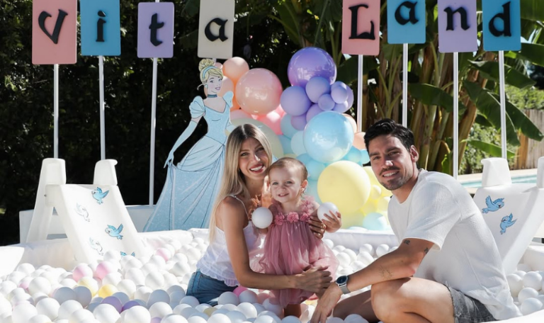 Las fotos del increíble cumpleaños de Vita, la hija de Cande Ruggeri, con temática de princesas