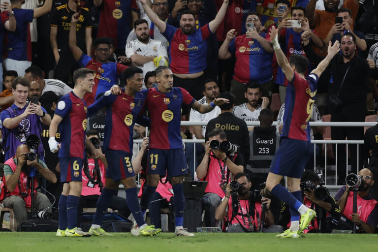 Todos los goles de la aplastante victoria de Barcelona contra Real Madrid