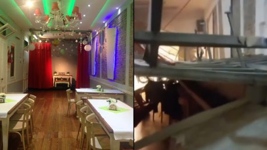 Caballito: se derrumbó el techo de un salón de fiestas durante un cumpleaños infantil