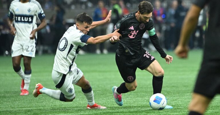 El Inter Miami de Messi cayó con Vancouver en Canadá y se jugará todo en la revancha