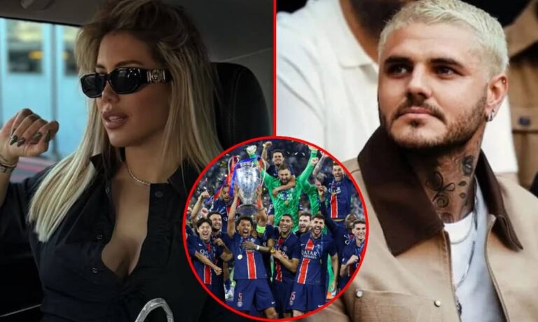 El picante video de Wanda Nara provocando a Mauro Icardi en la final de la Champions
