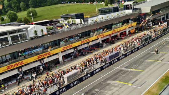 GP de Austria en el Red Bull Ring, el circuito preferido de Franco Colapinto