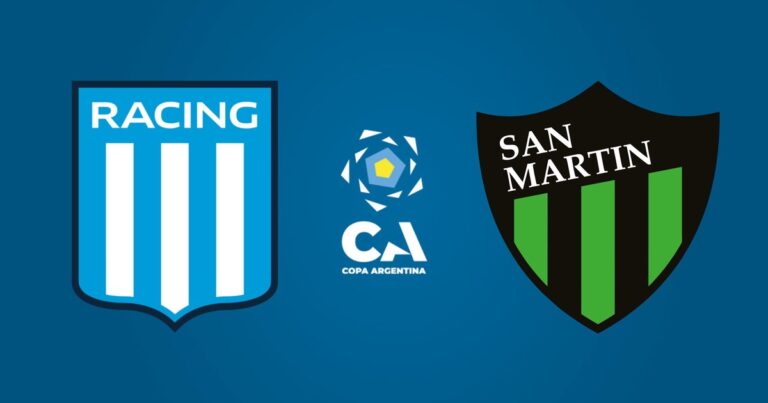 Racing vs. San Martín de San Juan, por la Copa Argentina: día, horario y cómo verlo por TV