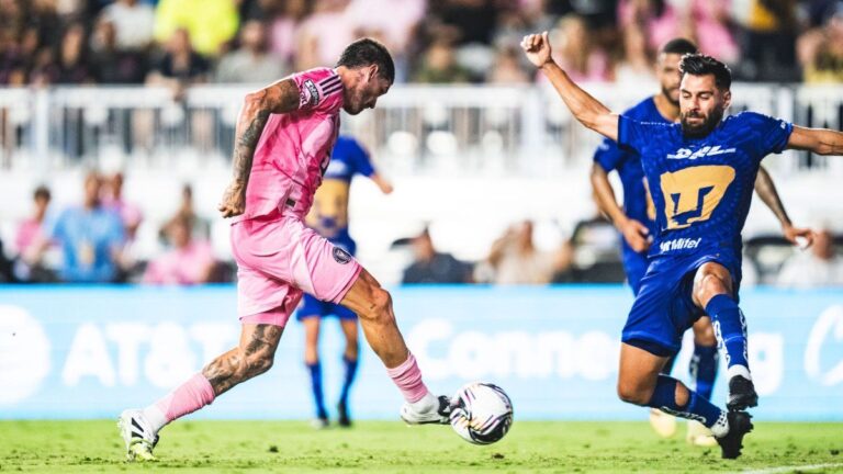 Con un gran gol de Rodrigo De Paul, Inter Miami venció a Pumas y avanzó en la Leagues Cup 2025