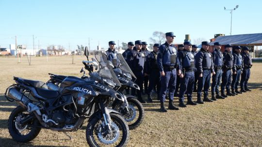 Villa María: inició la capacitación del nuevo Servicio Especial de Operaciones Motorizadas