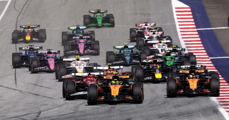 Cómo quedó la parrilla para la carrera de la F1 en Países Bajos y en qué posición larga Franco Colapinto