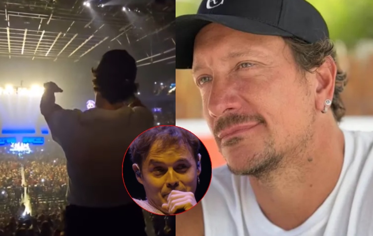 Nico Vázquez rompió en llanto en medio del show de Erreway por un recuerdo inesperado: el video