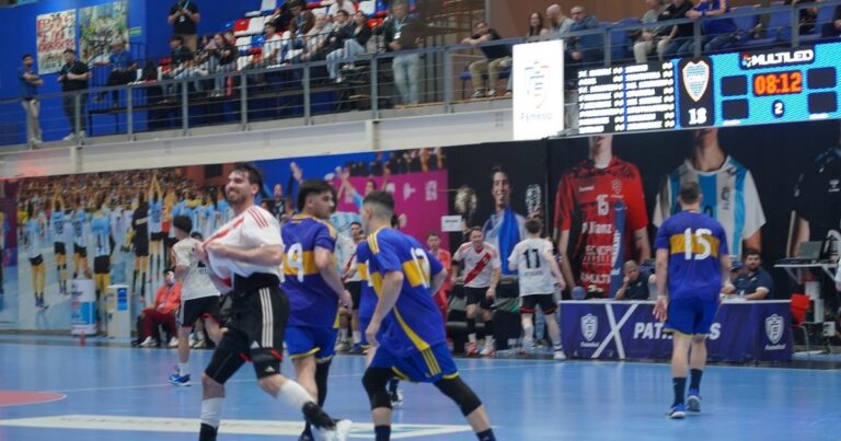 Tremendo para Boca: le ganó por un punto a River en el Súper de handball