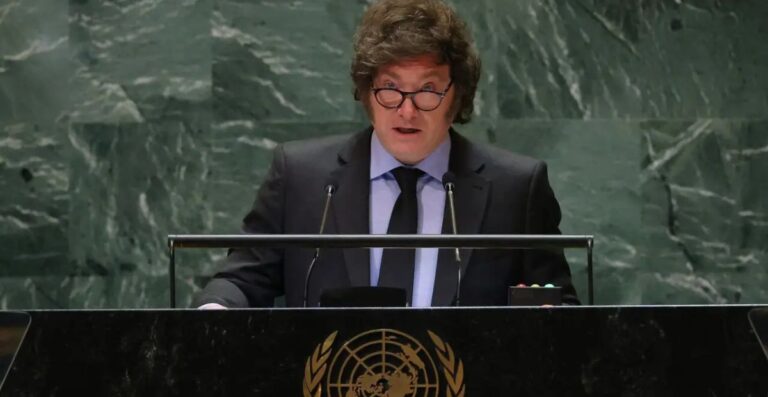Milei en la ONU. Un discurso en medio de la negociación de un salvataje trumpista