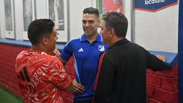 La cumbre que ilusionó a los hinchas de River: Juanfer Quintero, Marcelo Gallardo y Radamel Falcao García