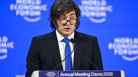 Javier Milei en el Foro Económico Mundial de Davos 2026: «El socialismo suena lindo, pero termina mal»