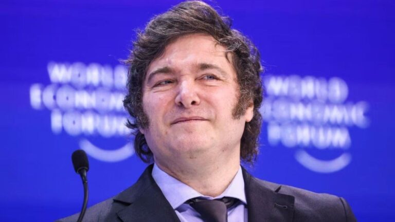 Los furcios de Javier Milei en Davos: frases repetidas y el «blanco» en su discurso