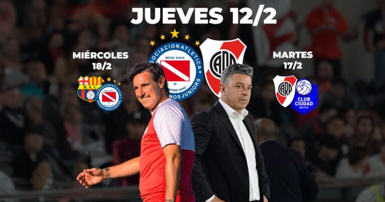 Por qué Argentinos-River se juega un jueves?