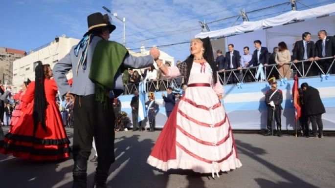 Celebración del 25 de Mayo en el Parque Jaime de Nevares de Neuquén